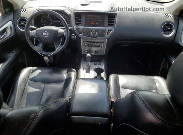 5N1DR2MN5JC614465 2018 NISSAN PATHFINDER White წინა პანელის ხედი
