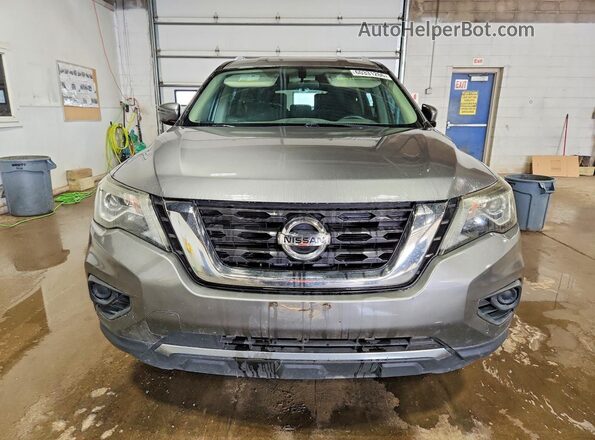 5N1DR2MN5JC650513 2018 NISSAN PATHFINDER Gray წინა ხედი