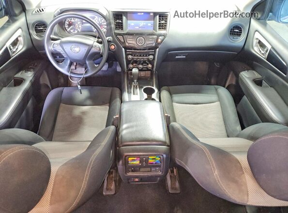 5N1DR2MN5JC650513 2018 NISSAN PATHFINDER Gray წინა პანელის ხედი