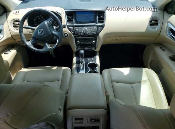 5N1DR2MN5JC655338 2018 NISSAN PATHFINDER White Widok deski rozdzielczej
