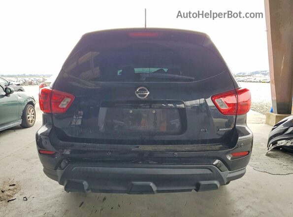 5N1DR2MN5JC663617 2018 NISSAN PATHFINDER Black Rear view
