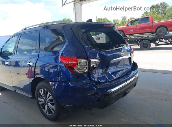 5N1DR2MN5KC602334 2019 NISSAN PATHFINDER Синий Вид спереди