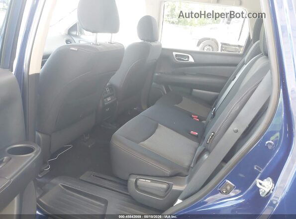 5N1DR2MN5KC602334 2019 NISSAN PATHFINDER Синий Вид наклейки с VIN-кодом