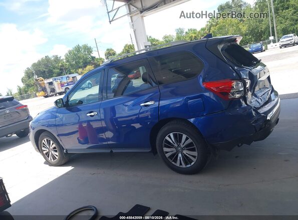 5N1DR2MN5KC602334 2019 NISSAN PATHFINDER Синий Панорамный вид салона 360°