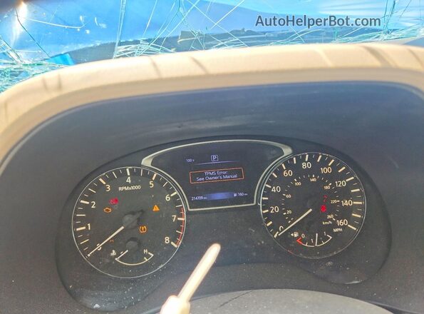 5N1DR2MN6HC667069 2017 NISSAN PATHFINDER Blue Widok zestawu wskaźników