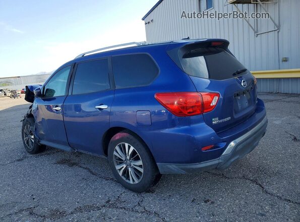 5N1DR2MN6HC667069 2017 NISSAN PATHFINDER Blue Tył lewy