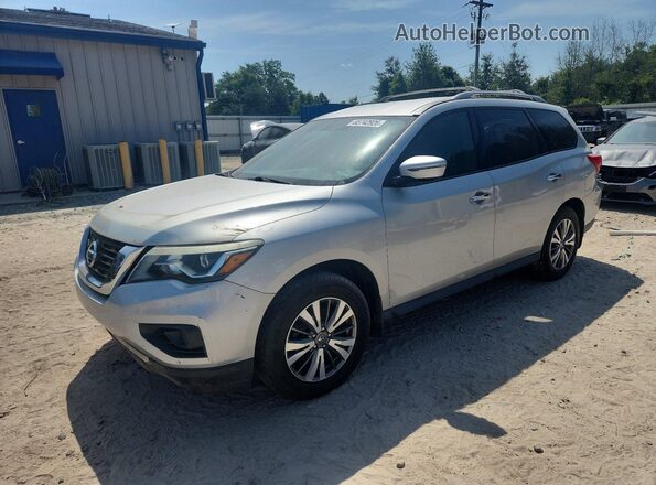 5N1DR2MN6HC674247 2017 NISSAN PATHFINDER Silver Tył lewy