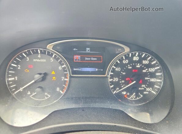 5N1DR2MN6HC904532 2017 NISSAN PATHFINDER Угольный Вид щитка приборов
