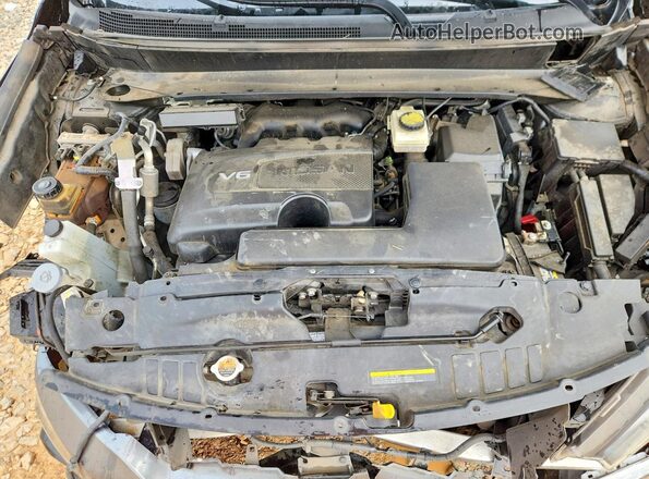 5N1DR2MN6HC904532 2017 NISSAN PATHFINDER Угольный Вид подкапотного пространства