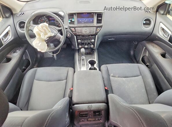 5N1DR2MN6HC904532 2017 NISSAN PATHFINDER Угольный Вид панели приборов