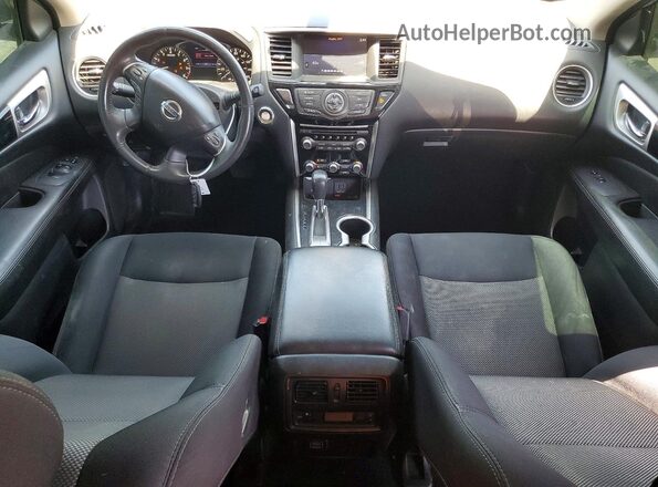 5N1DR2MN6JC607203 2018 NISSAN PATHFINDER Silver Dashboard view