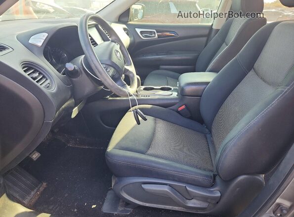 5N1DR2MN6JC610229 2018 NISSAN PATHFINDER Gray წინა სალონის ხედი
