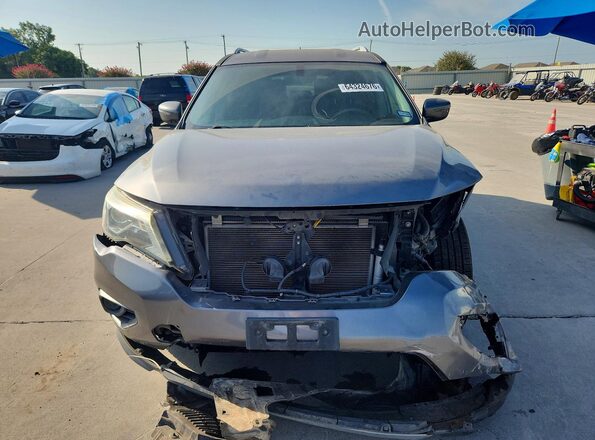 5N1DR2MN6JC610229 2018 NISSAN PATHFINDER Gray წინა ხედი