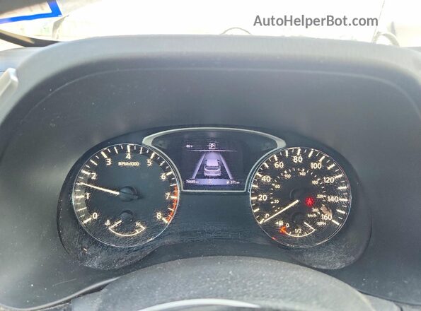 5N1DR2MN6JC610229 2018 NISSAN PATHFINDER Gray ხელსაწყოთა პანელის ხედი