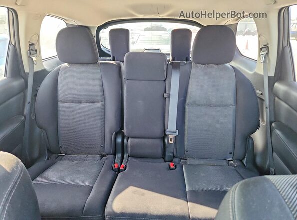 5N1DR2MN6JC610229 2018 NISSAN PATHFINDER Gray უკანა სავარძლების ხედი