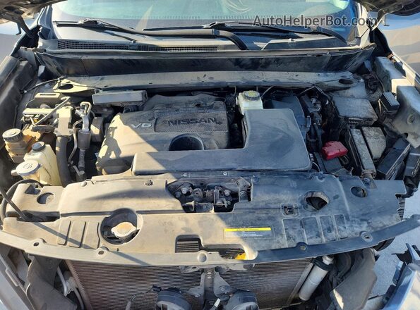 5N1DR2MN6JC610229 2018 NISSAN PATHFINDER Gray ძრავის განყოფილების ხედი
