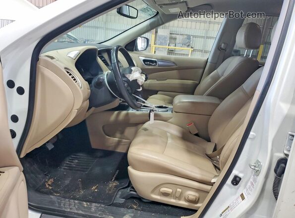 5N1DR2MN6JC644252 2018 NISSAN PATHFINDER White Սալոնի դիմացի տեսք