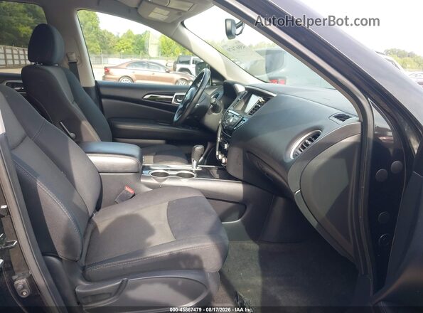 5N1DR2MN6KC603508 2019 NISSAN PATHFINDER Gray Widok wnętrza z przodu