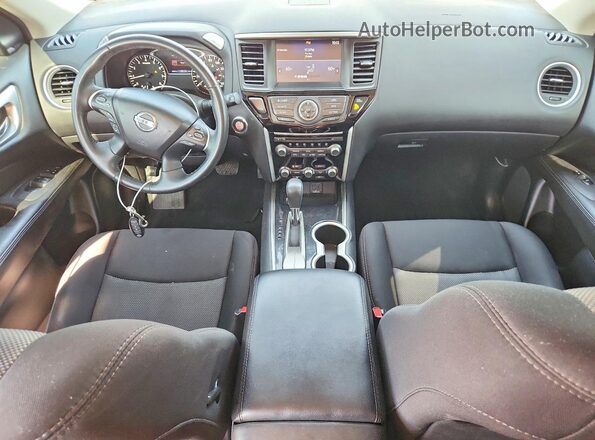 5N1DR2MN6KC620499 2019 NISSAN PATHFINDER Black Widok deski rozdzielczej