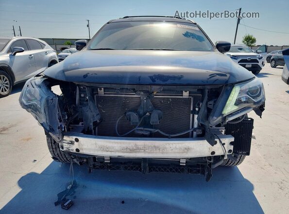 5N1DR2MN6KC620499 2019 NISSAN PATHFINDER Black Widok z przodu