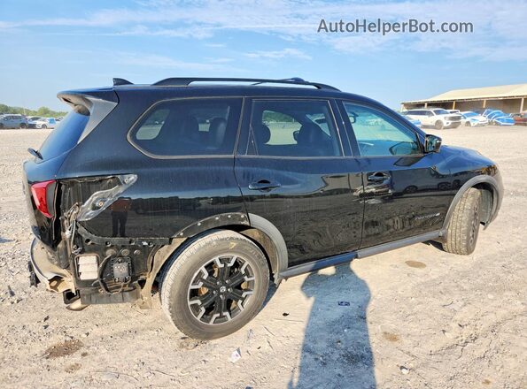 5N1DR2MN6KC627663 2019 NISSAN PATHFINDER Black უკანა მარჯვენა