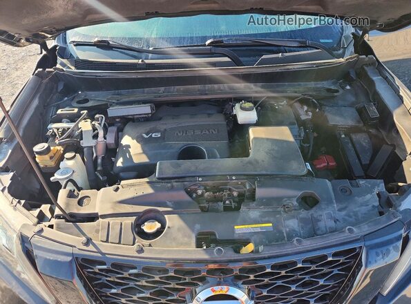 5N1DR2MN6KC627663 2019 NISSAN PATHFINDER Black ძრავის განყოფილების ხედი