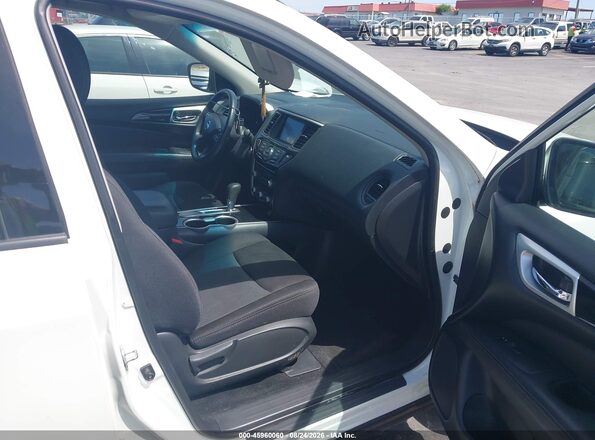 5N1DR2MN6KC645080 2019 NISSAN PATHFINDER White Front interior view