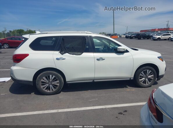 5N1DR2MN6KC645080 2019 NISSAN PATHFINDER White Rear interior view