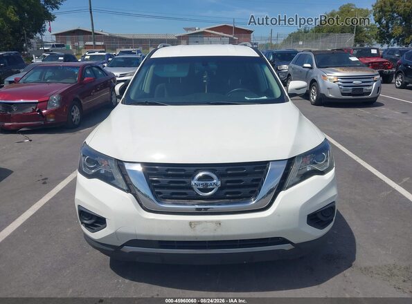 5N1DR2MN6KC645080 2019 NISSAN PATHFINDER White Instrument cluster view