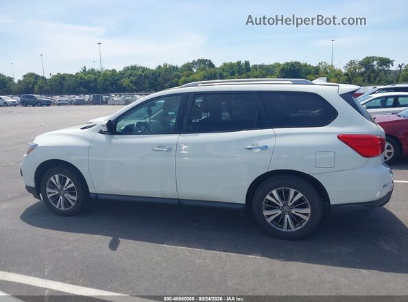 5N1DR2MN6KC645080 2019 NISSAN PATHFINDER White 360 interior view