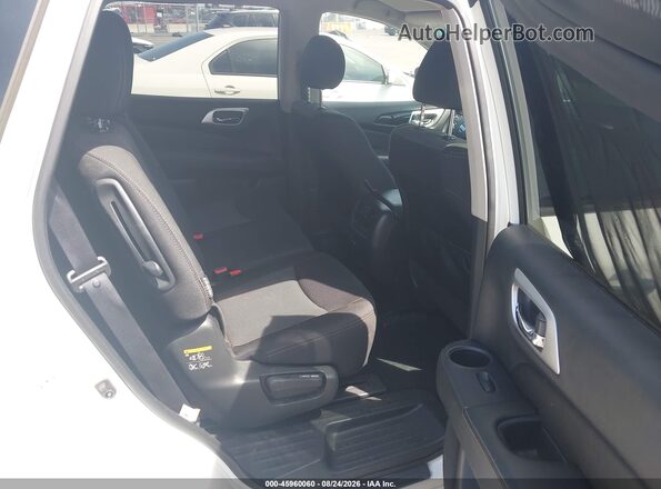 5N1DR2MN6KC645080 2019 NISSAN PATHFINDER White VIN sticker view