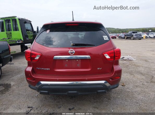 5N1DR2MN7HC608399 2017 NISSAN PATHFINDER Maroon 