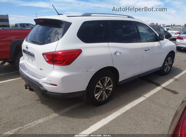 5N1DR2MN7HC619483 2017 NISSAN PATHFINDER White Задня права чверть