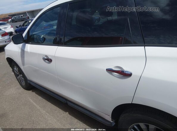 5N1DR2MN7HC619483 2017 NISSAN PATHFINDER White Панорамний вид салону 360°