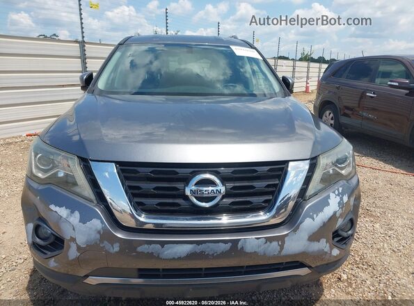 5N1DR2MN7HC642505 2017 NISSAN PATHFINDER Gray Vista del cuadro de instrumentos