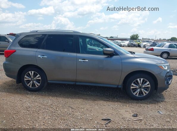 5N1DR2MN7HC642505 2017 NISSAN PATHFINDER Gray Vista interior trasera