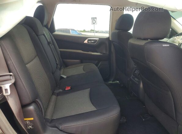 5N1DR2MN7HC908847 2017 NISSAN PATHFINDER Black Вид задньої частини салону