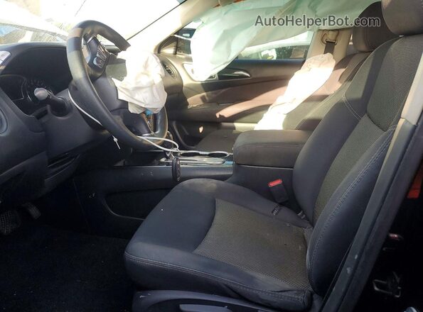 5N1DR2MN7HC908847 2017 NISSAN PATHFINDER Black Вид салону спереду