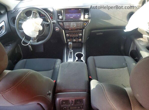5N1DR2MN7HC908847 2017 NISSAN PATHFINDER Black Вид панелі приладів