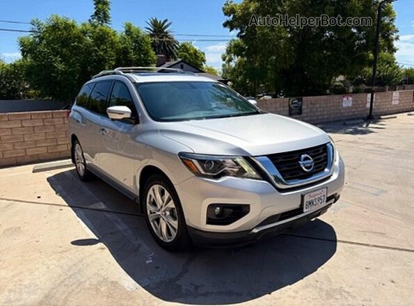 5N1DR2MN7JC603080 2018 NISSAN PATHFINDER Silver Հետևի ձախ