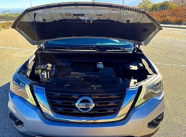 5N1DR2MN7JC603080 2018 NISSAN PATHFINDER Silver Առջևի վահանակի տեսք