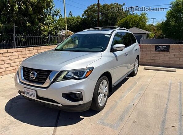5N1DR2MN7JC603080 2018 NISSAN PATHFINDER Silver Հետևի աջ