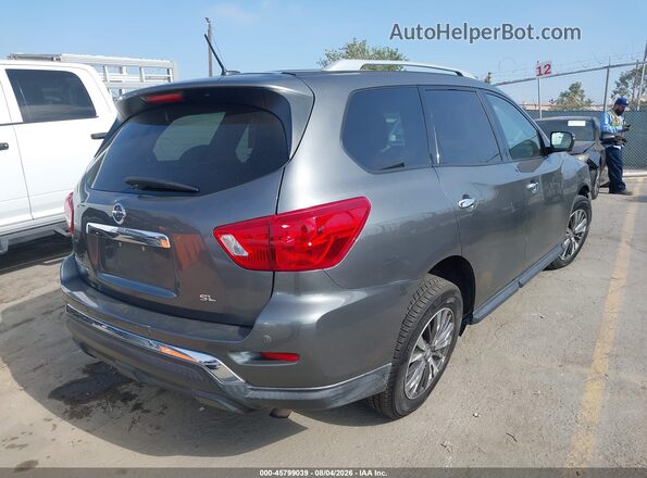 5N1DR2MN7JC616010 2018 NISSAN PATHFINDER Gray Tył prawy