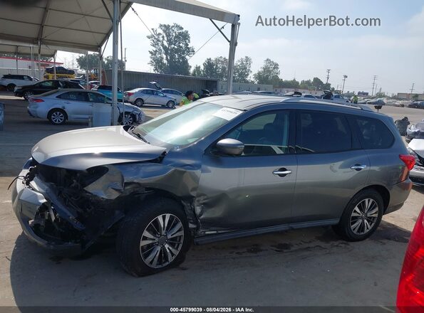 5N1DR2MN7JC616010 2018 NISSAN PATHFINDER Gray 
