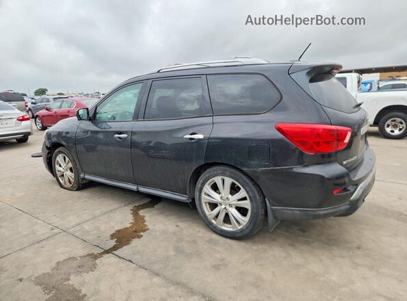 5N1DR2MN7JC621613 2018 NISSAN PATHFINDER Черный Задняя левая четверть
