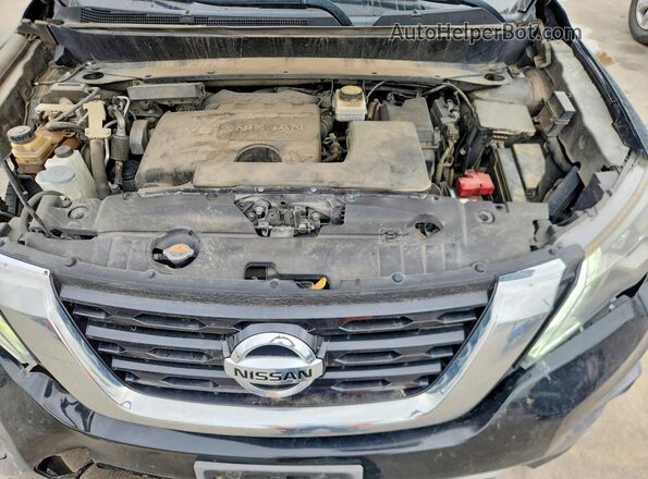 5N1DR2MN7JC621613 2018 NISSAN PATHFINDER Черный Вид подкапотного пространства