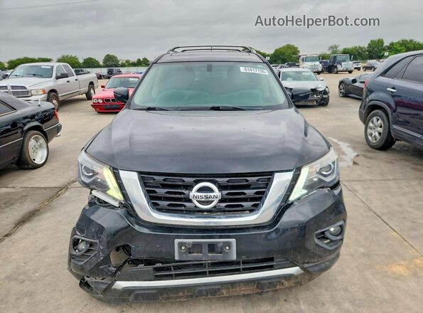 5N1DR2MN7JC621613 2018 NISSAN PATHFINDER Черный Вид спереди