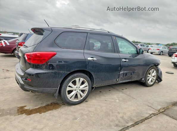 5N1DR2MN7JC621613 2018 NISSAN PATHFINDER Черный Задняя правая четверть