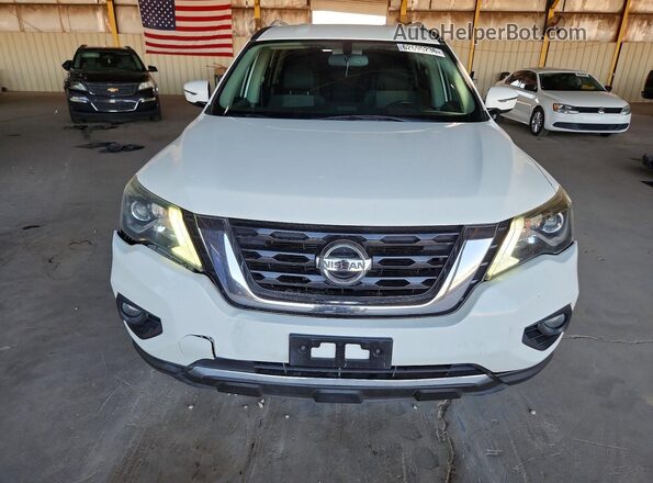 5N1DR2MN7JC625970 2018 NISSAN PATHFINDER White Front view