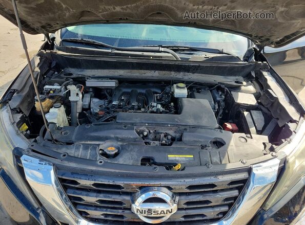 5N1DR2MN7JC636760 2018 NISSAN PATHFINDER Black Вид підкапотного простору